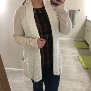 Lucky Lotus cream sweater